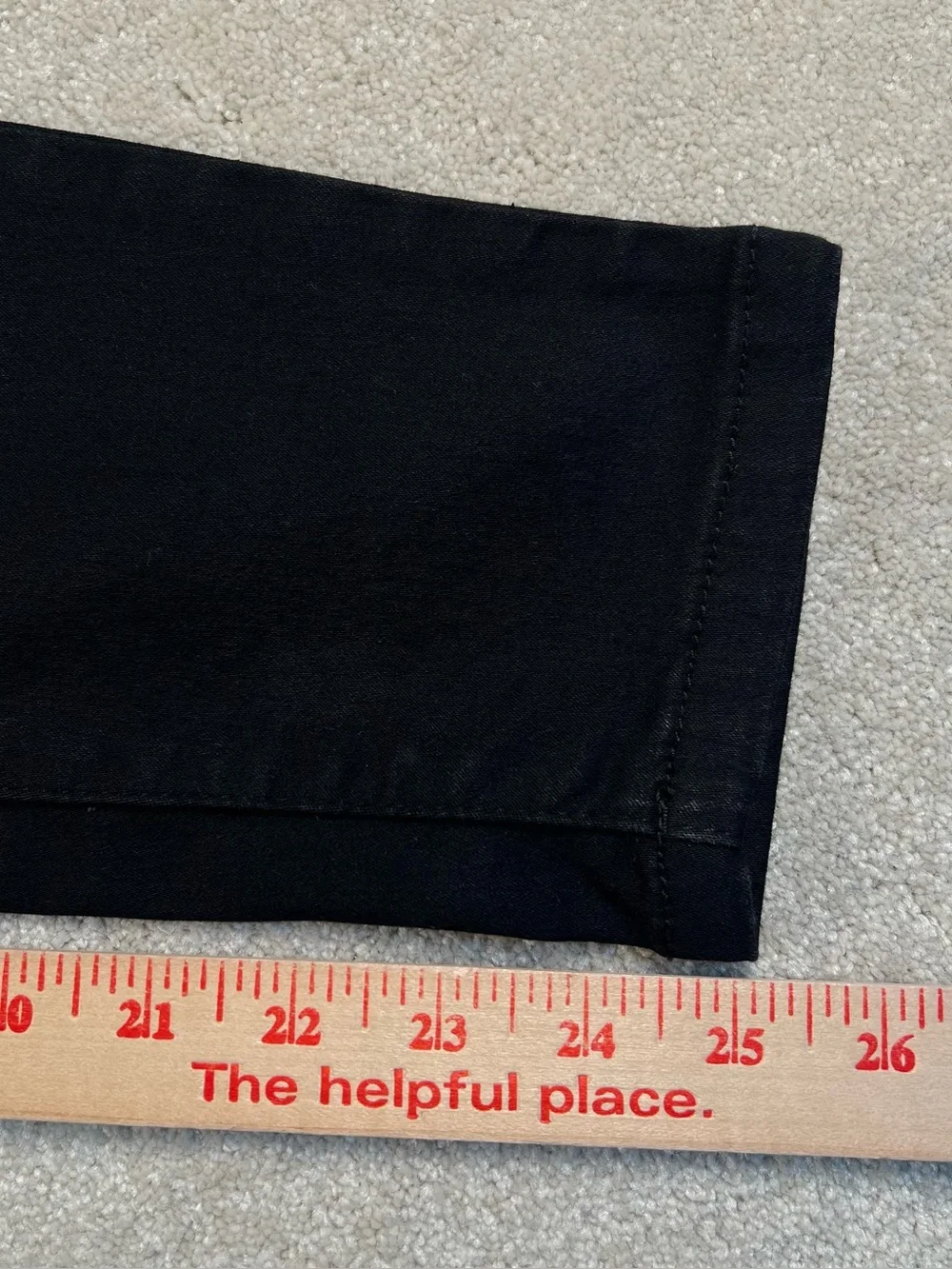 Tahari Skinny Leg Pants Black Charlotte Double Button New Casual Women's 16W